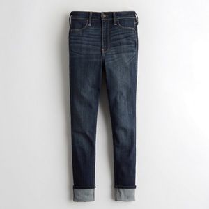 Hollister Mid-rise Crop Super Skinny Jeans